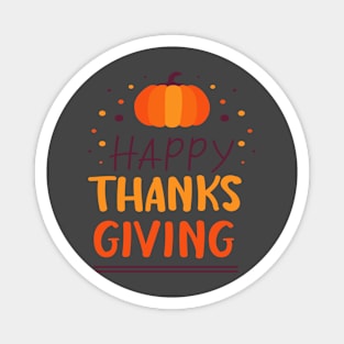 Happy Thanksgiving Magnet